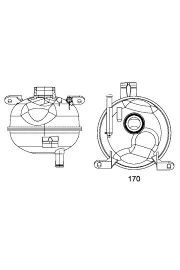 Ausgleichsbeh lter OPEL CORSA B TIGRA