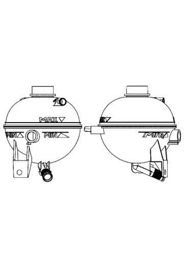 Ausgleichsbeh lter PEUGEOT PARTNER 307 03-05