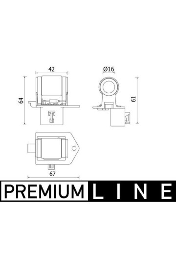 E/C-Lüfterregler und -widerstand OPEL CORSA D