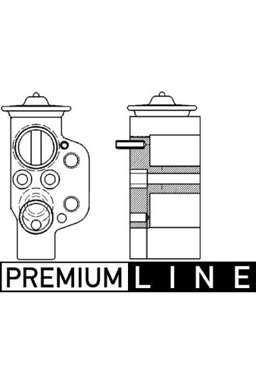 Expansionsventil und Orifice Tube AUDI A4 B8 / A5
