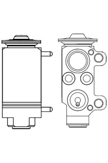 Expansionsventil und Orifice Tube BMW - 1 / 3 SERIES