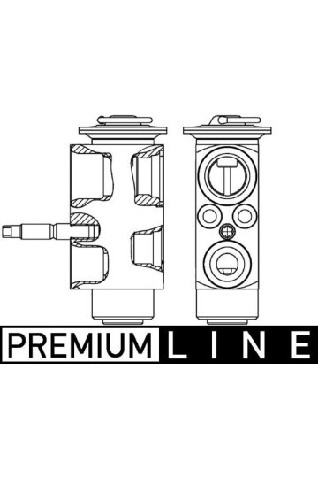Expansionsventil und Orifice Tube BMW X3 E83