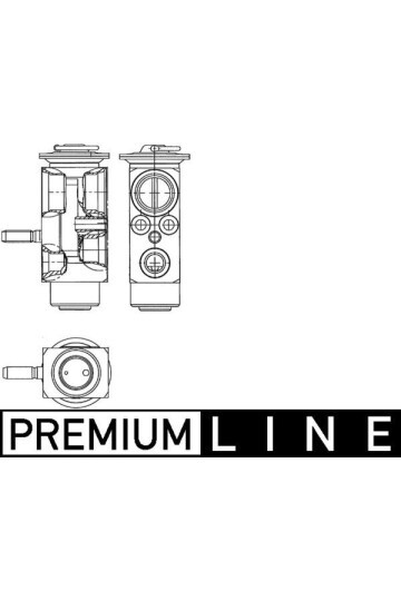 Expansionsventil und Orifice Tube SMART W 451