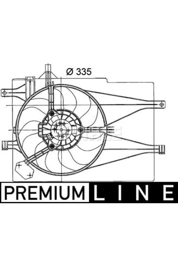 FAN MOTOR SOĞUTMASI FIAT PALIO 1.2i-1.4i AC