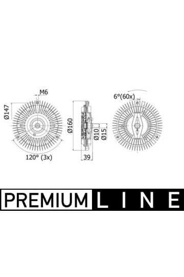 FAN TERMIGI MERCEDES E-CLASS OM613 S210