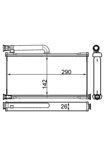 Innenraum-W rmetauscher AUDI A6 04-