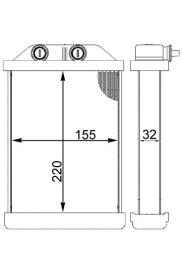 Innenraum-W rmetauscher AUDI A6 1999-2004