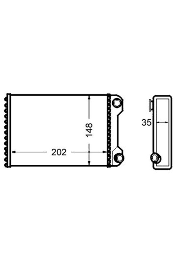 Innenraum-W rmetauscher FIAT DOBLO