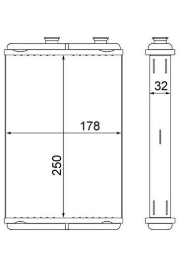 Innenraum-W rmetauscher FIAT ULYSSE / PEUGEOT 807