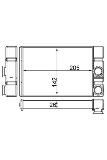 Innenraum-W rmetauscher OPEL INSIGNIA 08-