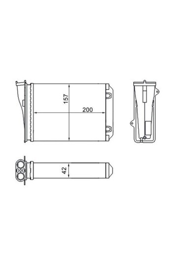 Innenraum-W rmetauscher PEUGEOT 208
