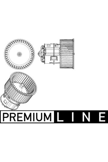 Innenraumgeblaese AUDI-B8 PA LHD