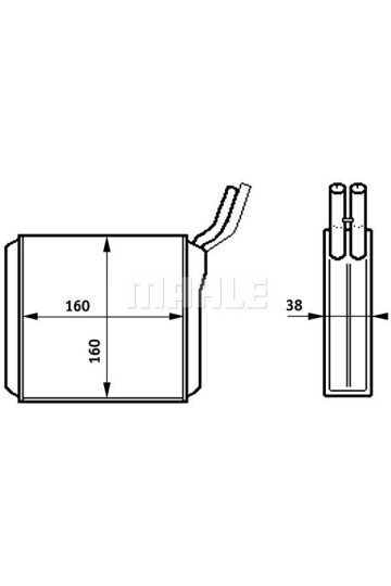 INTERİOR HEAT EXCHANGER OPEL FRONTERA