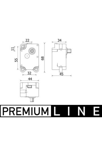 KALORIFER MOTORU LAND ROVER FREELANDER 2 L359 06>14