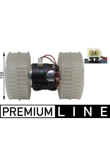 KALORIFER MOTORU ON MERCEDES VITO W639 03>