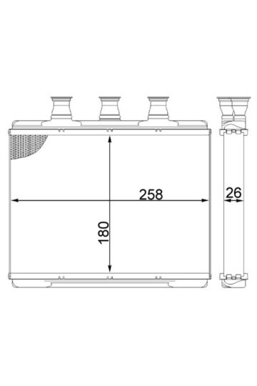 KALORIFER RADYATORU BMW E65 E66
