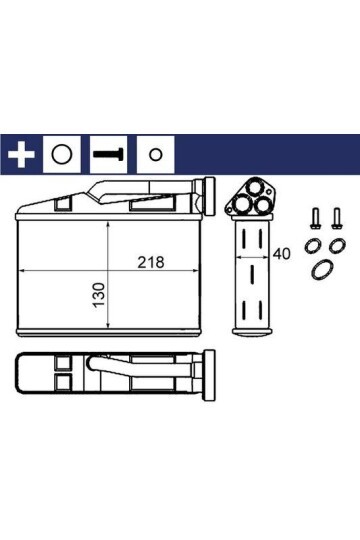 KALORIFER RADYATORU BMW M57 M54 E39 E53