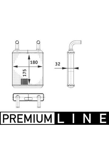 KALORIFER RADYATORU MERCEDES ARKA VITO W639 03>