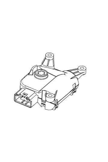 KALORIFER SICAKLIK AYAR MOTORU MERCEDES SPRINTER B906 06>