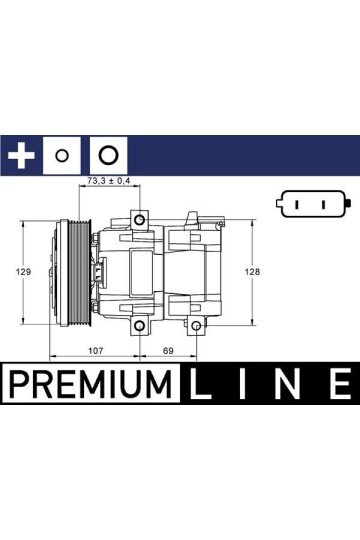 KLIMA KOMPERESORU TRANSIT V184 -V348 01>06