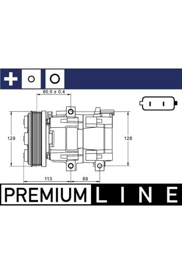 KLİMA KOMPRESÖRÜ FORD MONDEO III 2.0TDCI-TDDI 2.0 16V 2.2.TDCI 00