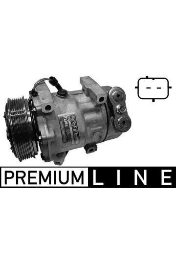 KLİMA KOMPRESÖRÜ PEUGEOT P206-P406-P806-EXPERT CITROEN C5-C8-JUMPY-XSARA 2.0 16V EW10