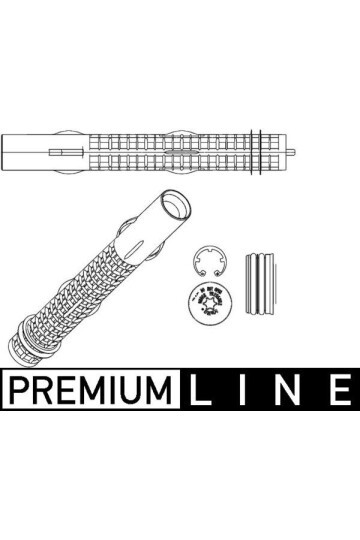 KLİMA RADYATÖR KONDENSATÖR KURUTUCU SU AYIRICI FİLTRESİ KLİMA TÜPÜ INSIGNIA A 08>17 MERIVA B MPV 13>17