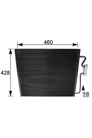 KLIMA RADYATORU BMW M51 M60 M62 M73 E38 95>01