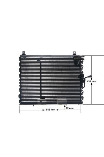 KLIMA RADYATORU MERCEDES W124 S124 A124 C124