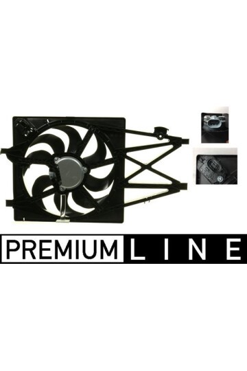 Kühlmittelkühler-/Kondensator-Lüfter Alfa Romeo Giulietta 1.4