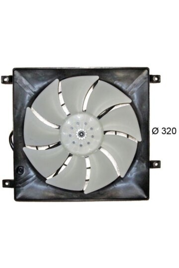 Kühlmittelkühler-/Kondensator-Lüfter FIAT SEDICI