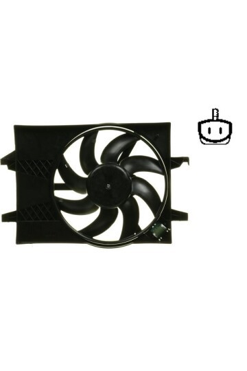 Kühlmittelkühler-/Kondensator-Lüfter FORD FIESTA V JH . JD