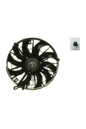 Kühlmittelkühler-/Kondensator-Lüfter OPEL MERIVA LHD