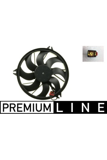 Kühlmittelkühler-/Kondensator-Lüfter PEUGEOT 206