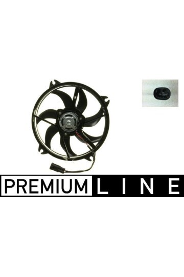 Kühlmittelkühler-/Kondensator-Lüfter PEUGEOT PARTNER