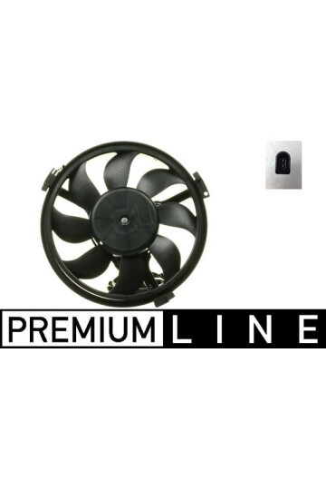 Kühlmittelkühler-/Kondensator-Lüfter VW PASSAT