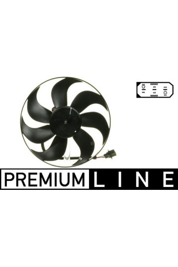 Kühlmittelkühler-/Kondensator-Lüfter VW POLO 6N1