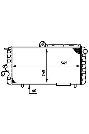 Kühlmittelkühler ALFA ROMEO 33