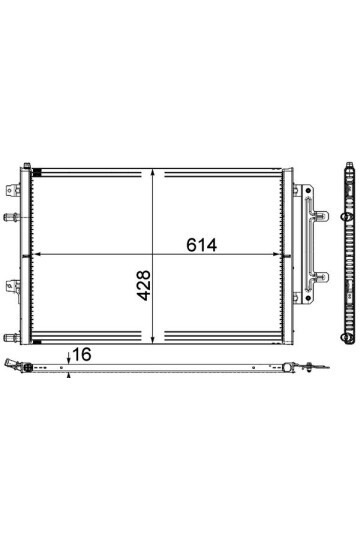 Kühlmittelkühler AUDI A8