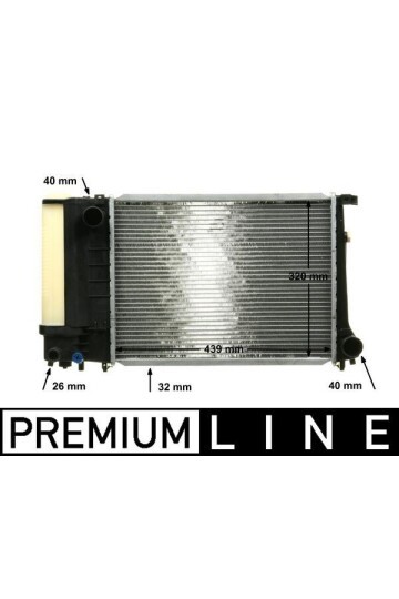 Kühlmittelkühler BMW 3 E30