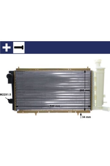 Kühlmittelkühler CITROEN C15