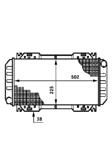 Kühlmittelkühler FORD FIESTA II