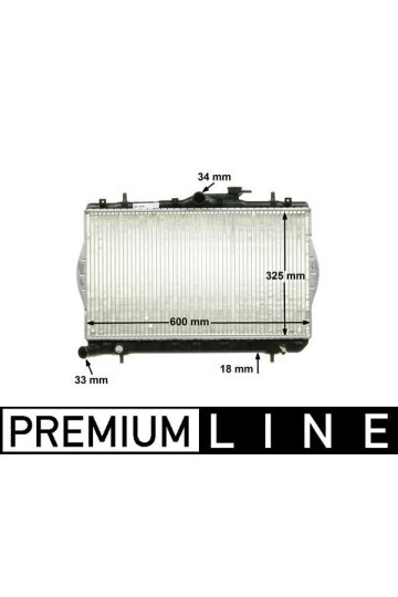 Kühlmittelkühler HYUNDAI ACCENT 94- 99