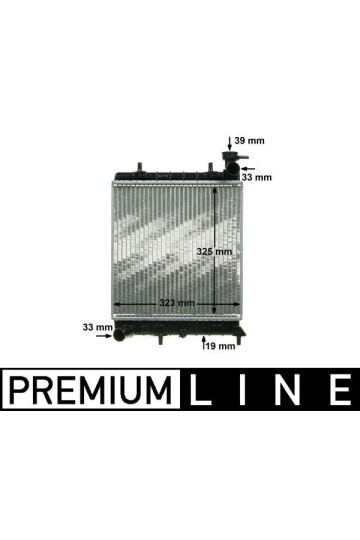 Kühlmittelkühler HYUNDAI ACCENT 99-2004