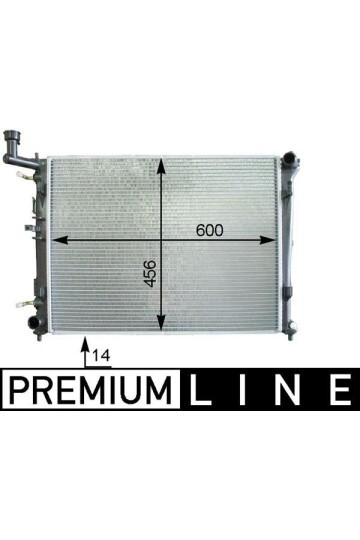 Kühlmittelkühler HYUNDAI ELANTRA / I30