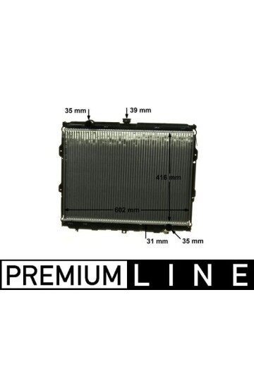 Kühlmittelkühler HYUNDAI GALLOPER