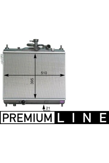 Kühlmittelkühler HYUNDAI GETZ / WORLD CAR