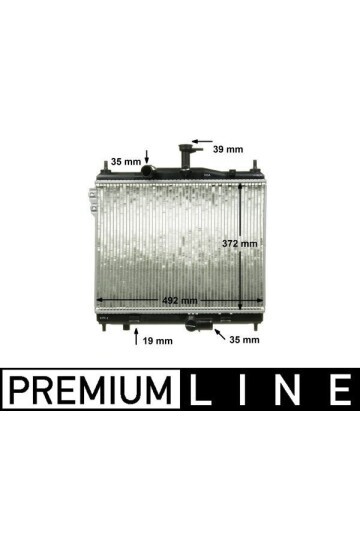 Kühlmittelkühler HYUNDAI GETZ