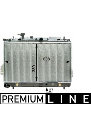 Kühlmittelkühler HYUNDAI MATRIX 2001-