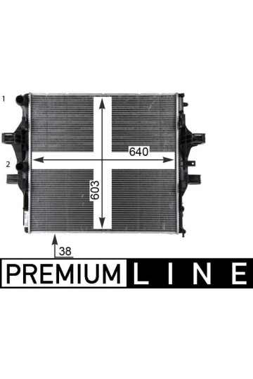 Kühlmittelkühler IVECO DAILY